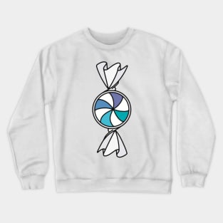 Blue Mint Candy Crewneck Sweatshirt